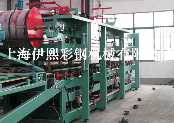 彩鋼不銹鋼巖棉復合板機